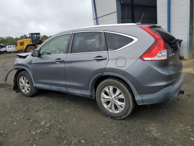 JHLRM4H70CC009579 - 2012 HONDA CR-V EXL ნაცრისფერი ფოტო 2