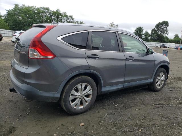 JHLRM4H70CC009579 - 2012 HONDA CR-V EXL ნაცრისფერი ფოტო 3