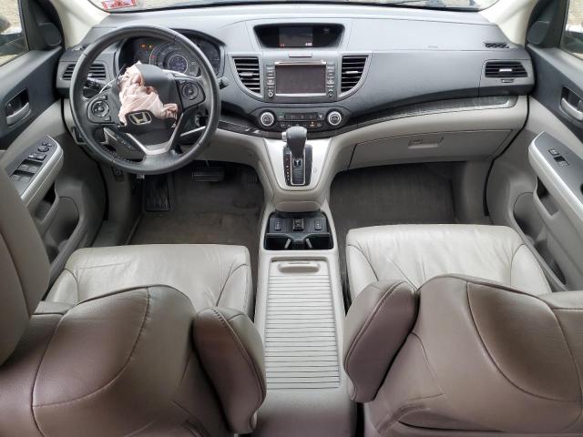 JHLRM4H70CC009579 - 2012 HONDA CR-V EXL ნაცრისფერი ფოტო 8