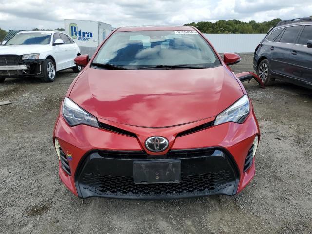 2T1BURHE7HC917150 - 2017 TOYOTA COROLLA L RED photo 5