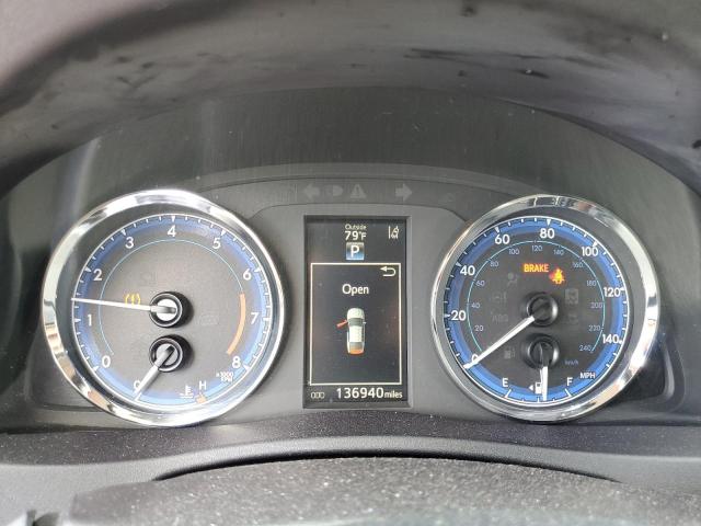 2T1BURHE7HC917150 - 2017 TOYOTA COROLLA L RED photo 9