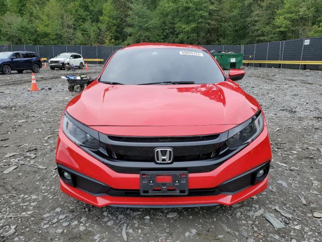 2HGFC2F81LH509459 - 2020 HONDA CIVIC SPORT 红色 照片 5