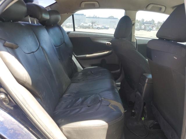 2T1BU4EE5BC657507 - 2011 TOYOTA COROLLA BASE Niebieski zdjęcie 10