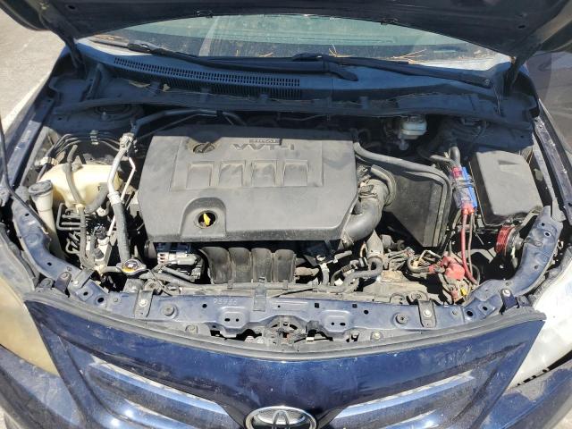 2T1BU4EE5BC657507 - 2011 TOYOTA COROLLA BASE Niebieski zdjęcie 11