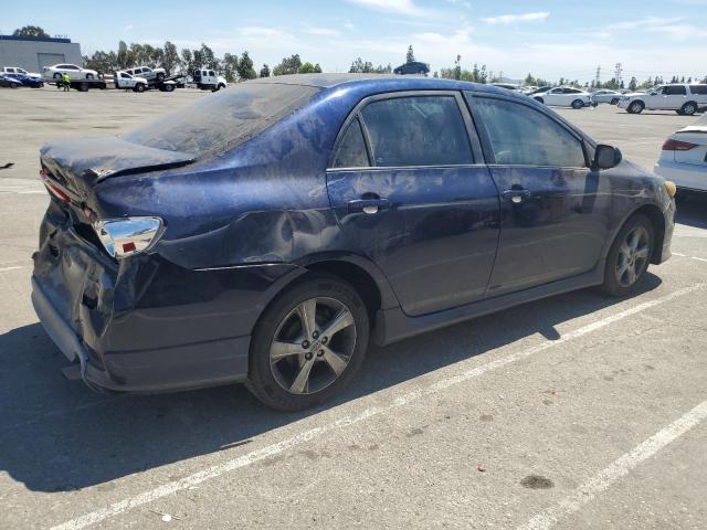 2T1BU4EE5BC657507 - 2011 TOYOTA COROLLA BASE Niebieski zdjęcie 3