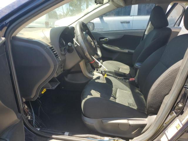 2T1BU4EE5BC657507 - 2011 TOYOTA COROLLA BASE Niebieski zdjęcie 7