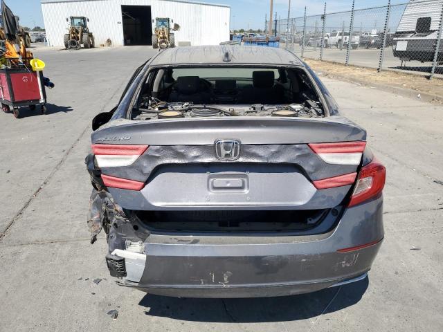 1HGCV1F58JA040380 - 2018 HONDA ACCORD EXL GRAY photo 6
