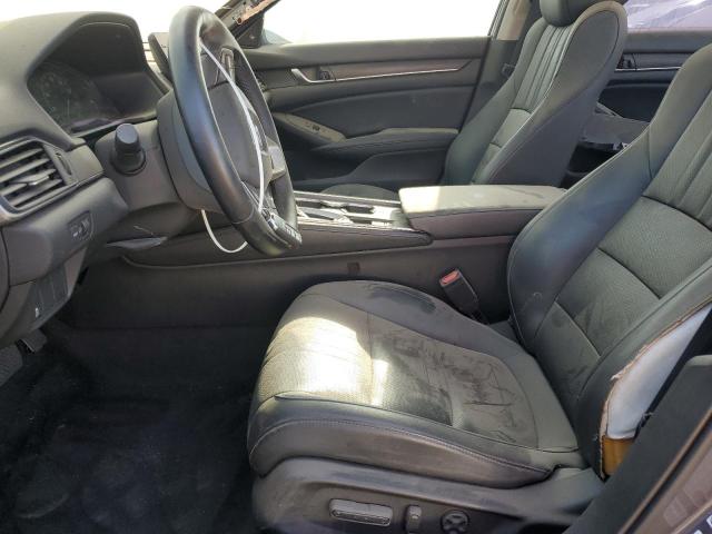 1HGCV1F58JA040380 - 2018 HONDA ACCORD EXL GRAY photo 7