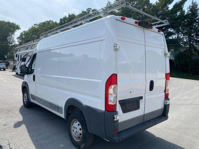 3C6TRVCG8GE123515 - 2016 RAM PROMASTER 2500 HIGH WHITE photo 2