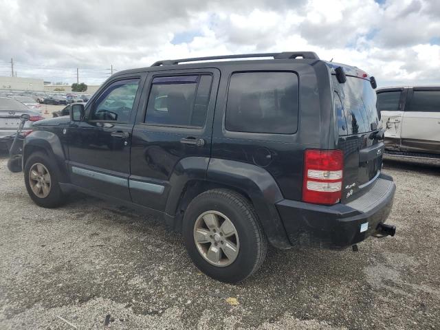 1J8GN28K88W244188 - 2008 JEEP LIBERTY SPORT BLACK photo 2