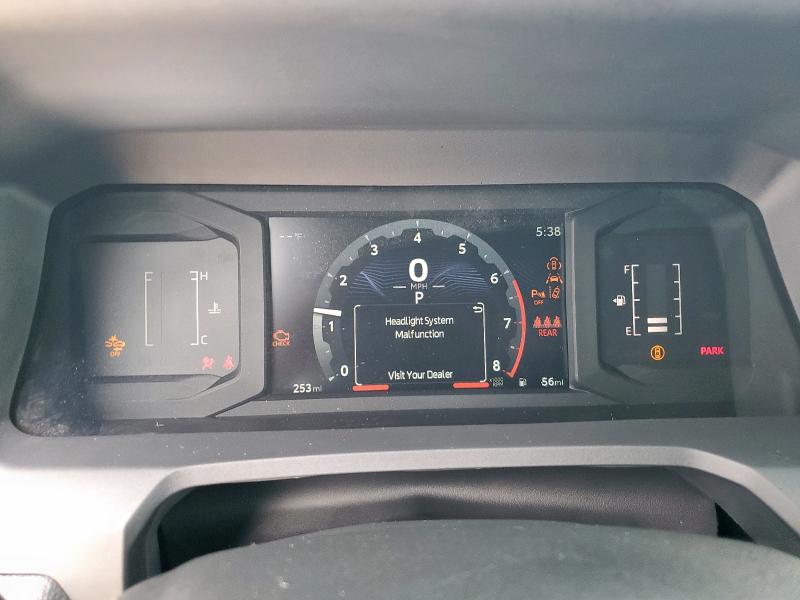 3TYKD5HN4ST025904 - 2025 TOYOTA TACOMA DOUBLE CAB Сұр фото 9