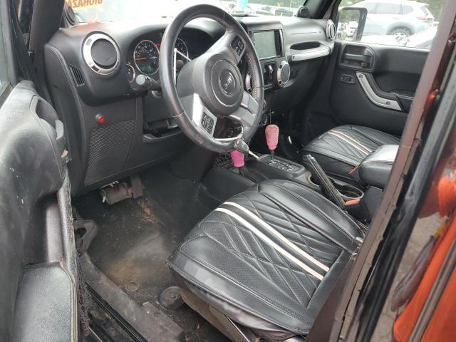 1C4HJWDG8EL165665 - 2014 JEEP WRANGLER U SPORT Սև լուսանկար 8