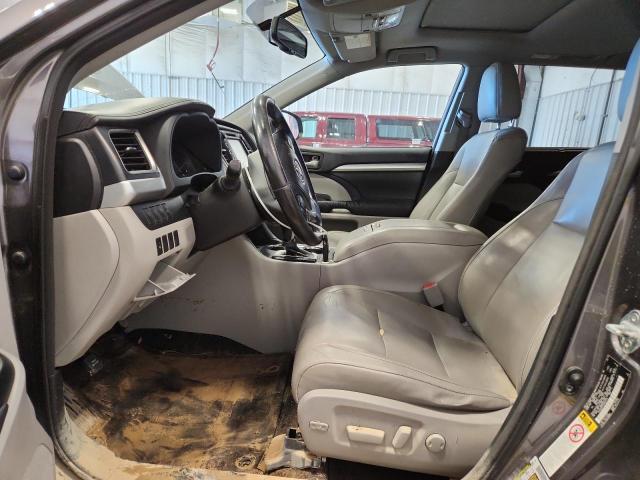 5TDJKRFH7ES044713 - 2014 TOYOTA HIGHLANDER XLE GRAY photo 7
