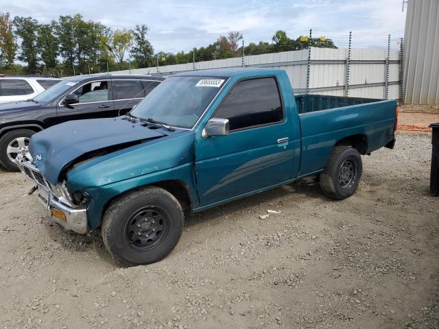 1N6SD11S6SC378292 - 1995 NISSAN TRUCK E/XE GREEN photo 1