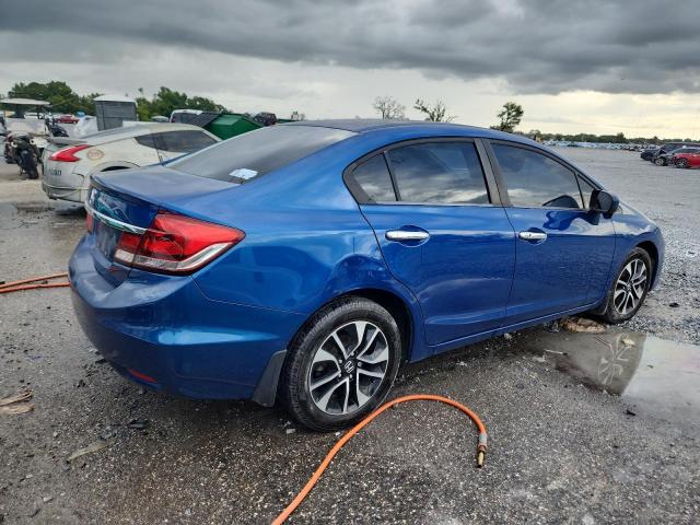 19XFB2F86FE001330 - 2015 HONDA CIVIC EX ლურჯი ფოტო 3