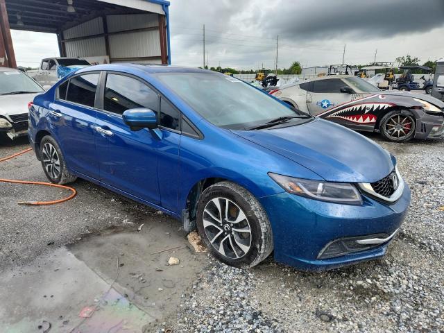 19XFB2F86FE001330 - 2015 HONDA CIVIC EX ლურჯი ფოტო 4