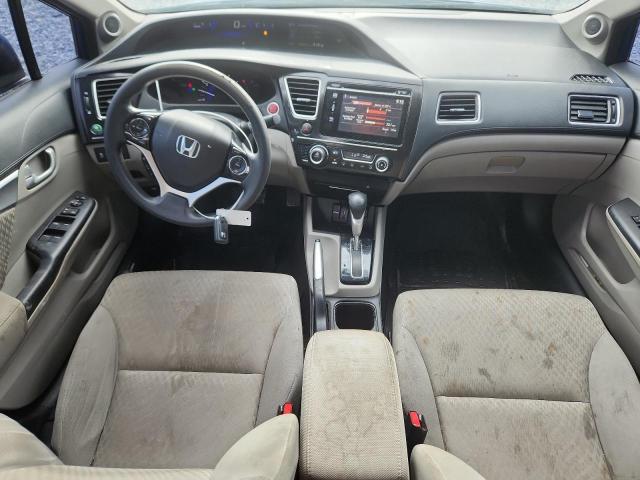 19XFB2F86FE001330 - 2015 HONDA CIVIC EX ლურჯი ფოტო 8