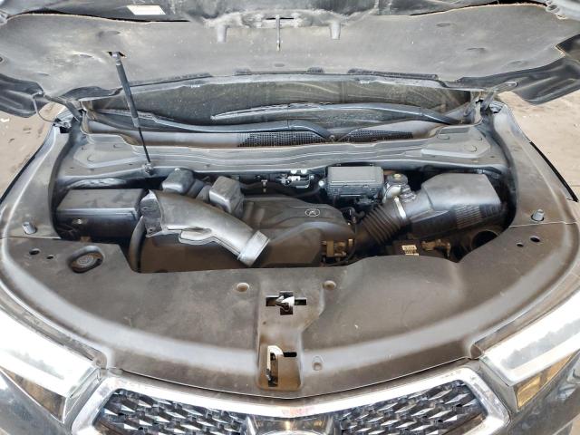 5FRYD4H51HB040193 - 2017 ACURA MDX TECHNOLOGY BLACK photo 12