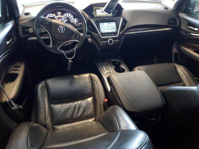 5FRYD4H51HB040193 - 2017 ACURA MDX TECHNOLOGY BLACK photo 8