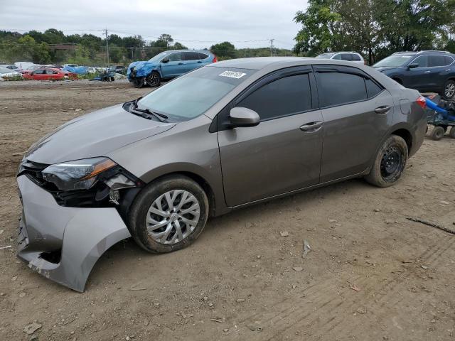 2T1BURHE2KC141730 - 2019 TOYOTA COROLLA L GRAY photo 1