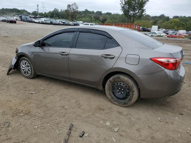 2T1BURHE2KC141730 - 2019 TOYOTA COROLLA L GRAY photo 2