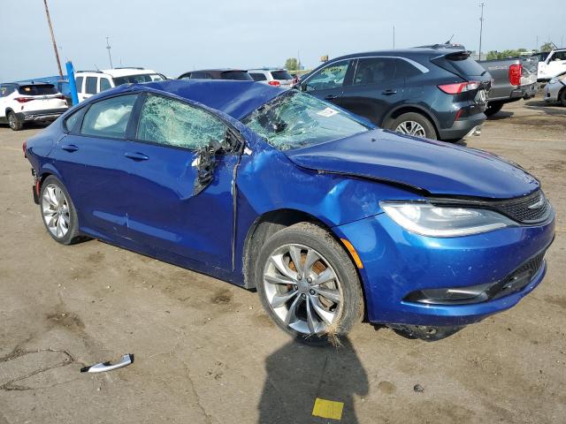 1C3CCCBB6FN665196 - 2015 CHRYSLER 200 S BLUE photo 4