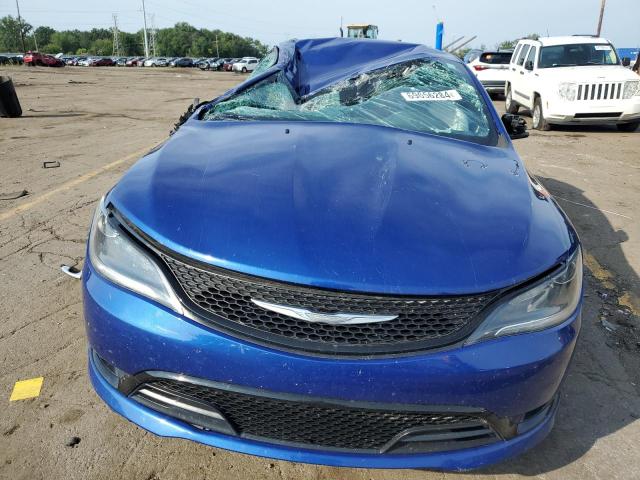 1C3CCCBB6FN665196 - 2015 CHRYSLER 200 S BLUE photo 5