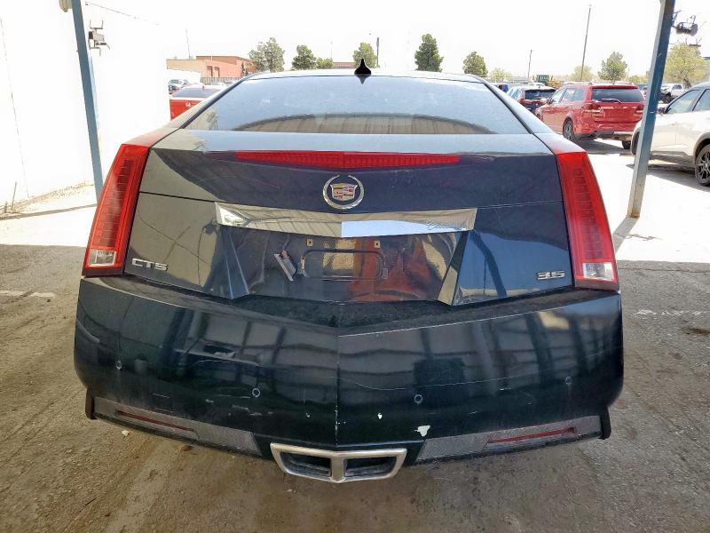 1G6DA1E36C0137166 - 2012 CADILLAC CTS BLACK photo 6