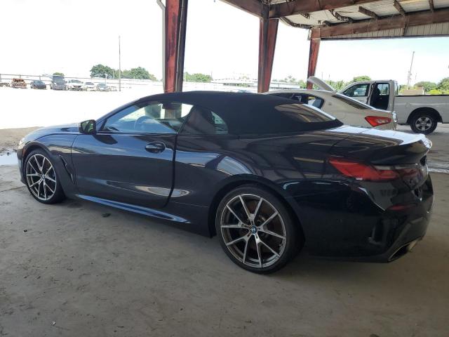 WBAFY4C59KBX38790 - 2019 BMW M850XI Mavi fotoğraf 2
