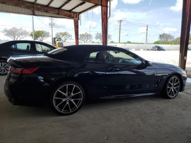 WBAFY4C59KBX38790 - 2019 BMW M850XI Mavi fotoğraf 3