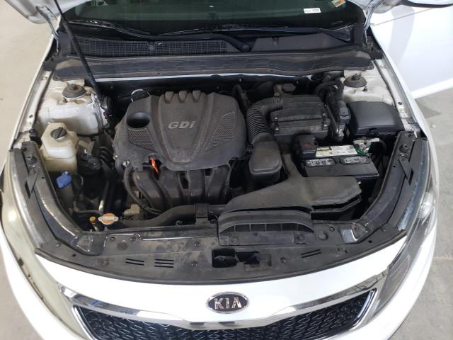 5XXGN4A70CG074248 - 2012 KIA OPTIMA EX WHITE photo 11