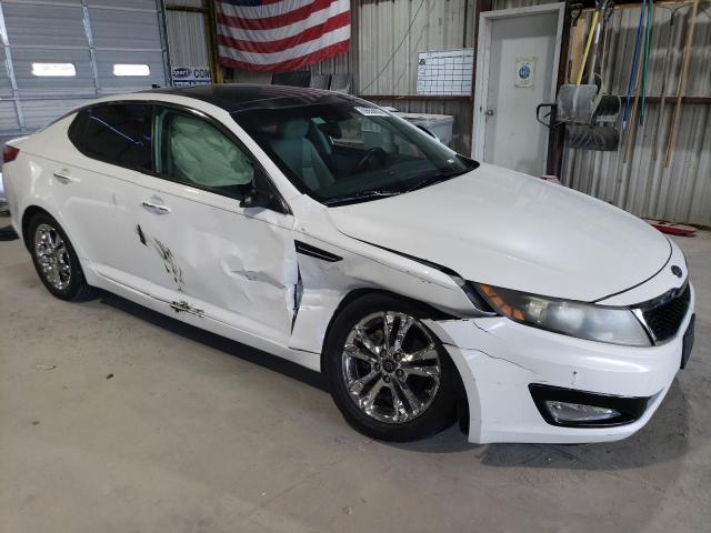 5XXGN4A70CG074248 - 2012 KIA OPTIMA EX WHITE photo 4