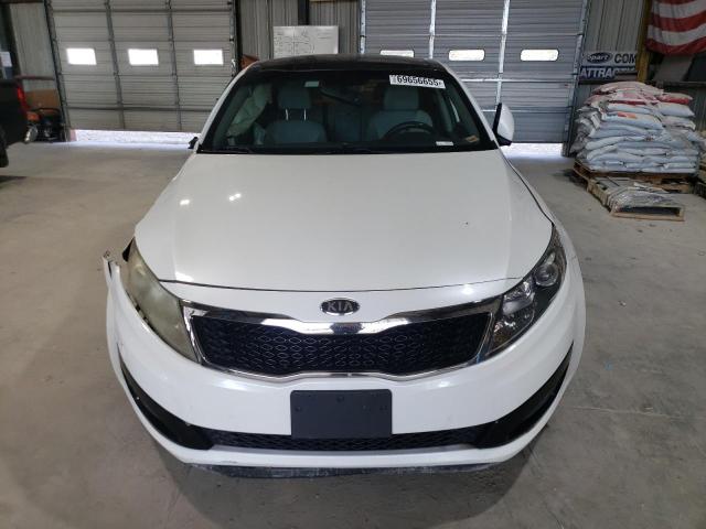 5XXGN4A70CG074248 - 2012 KIA OPTIMA EX WHITE photo 5