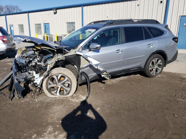 4S4BTANC1N3160835 - 2022 SUBARU OUTBACK LIMITED SILVER photo 1