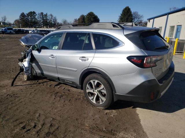 4S4BTANC1N3160835 - 2022 SUBARU OUTBACK LIMITED SILVER photo 2