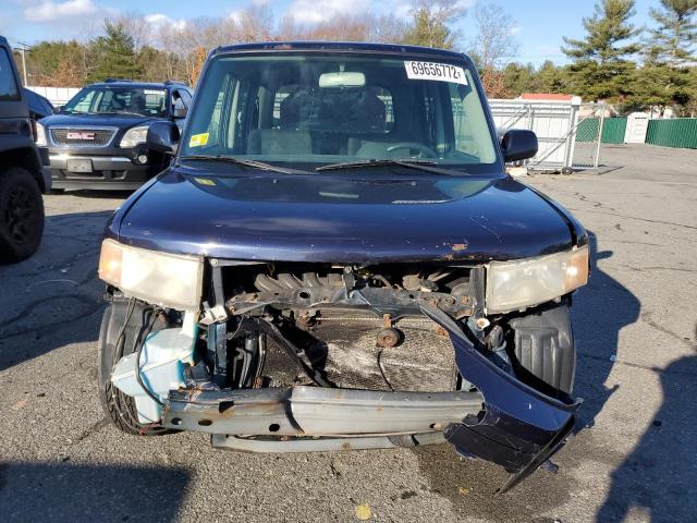 JTLKT324750209913 - 2005 TOYOTA SCION XB BLUE photo 5