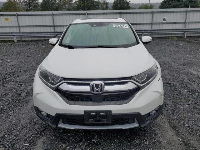 2HKRW1H84KH515580 - 2019 HONDA CR-V EXL WHITE photo 5