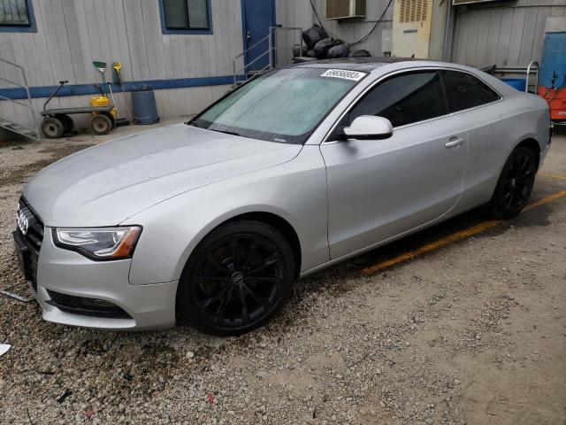 WAULFAFR4DA028498 - 2013 AUDI A5 PREMIUM PLUS SILVER photo 1