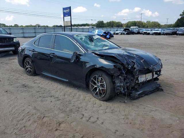 4T1C11AK4MU449465 - 2021 TOYOTA CAMRY LE BLACK photo 4