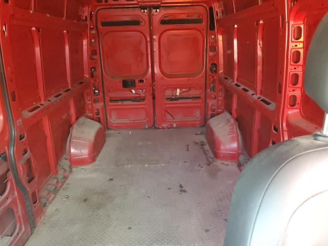 3C6TRVDG3GE127731 - 2016 RAM PROMASTER 2500 HIGH წითელი ფოტო 10