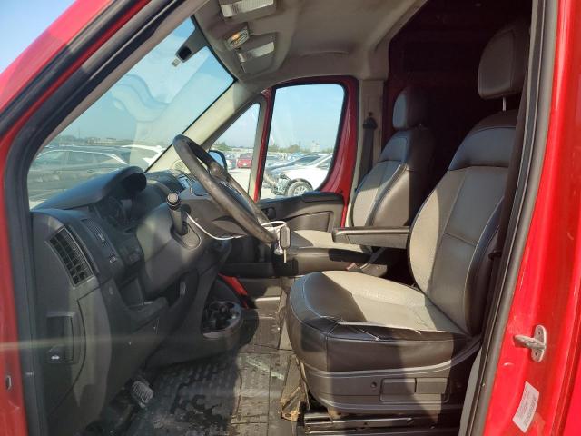 3C6TRVDG3GE127731 - 2016 RAM PROMASTER 2500 HIGH წითელი ფოტო 7