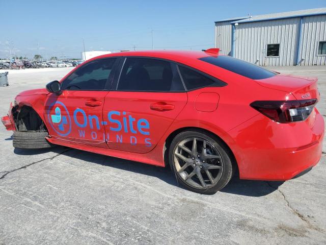 2HGFE2F55SH555603 - 2025 HONDA CIVIC SPORT წითელი ფოტო 2