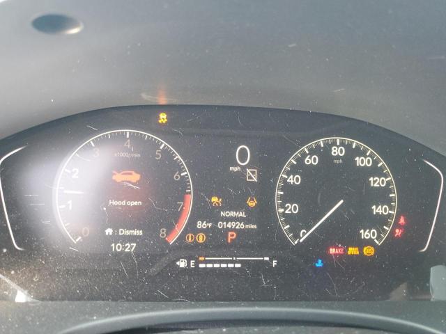 2HGFE2F55SH555603 - 2025 HONDA CIVIC SPORT წითელი ფოტო 9