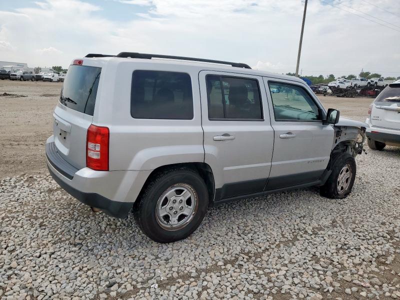 1C4NJPBA6ED545105 - 2014 JEEP PATRIOT SPORT 银色 照片 3