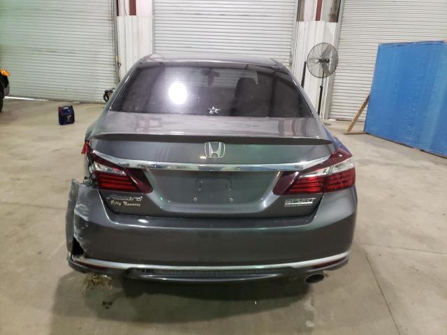 1HGCR2F13HA249561 - 2017 HONDA ACCORD SPORT SPECIAL EDITION GRAY photo 6