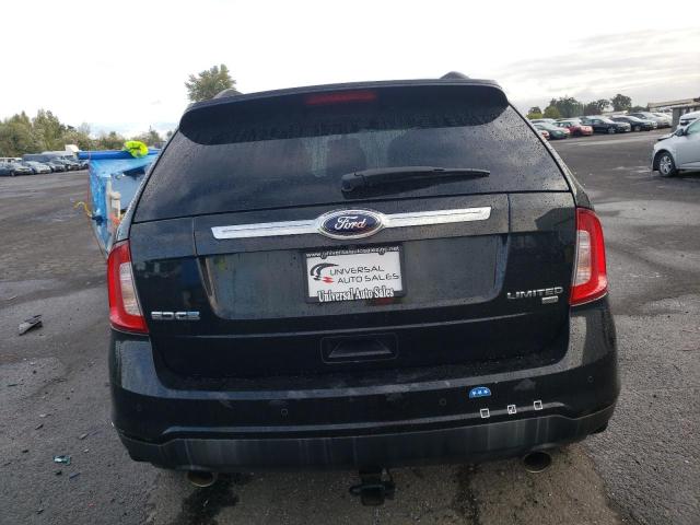 2FMDK4KC0DBA14250 - 2013 FORD EDGE LIMITED BLACK photo 6