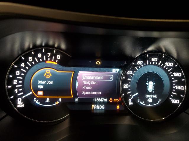 3LN6L5FC8HR635040 - 2017 LINCOLN MKZ RESERVE წითელი ფოტო 9