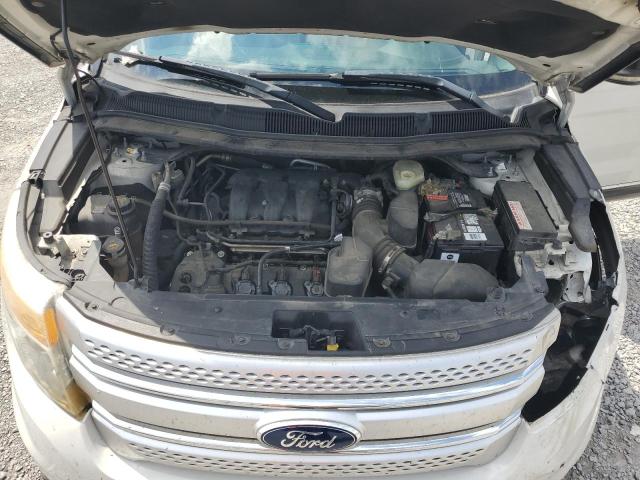 1FMHK8D82CGA90092 - 2012 FORD EXPLORER XLT Սպիտակ լուսանկար 12