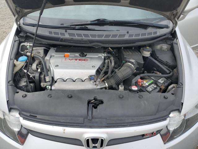 2HGFA55517H710458 - 2007 HONDA CIVIC SI SILVER photo 11