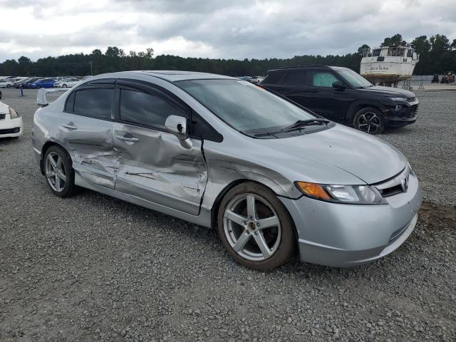 2HGFA55517H710458 - 2007 HONDA CIVIC SI SILVER photo 4